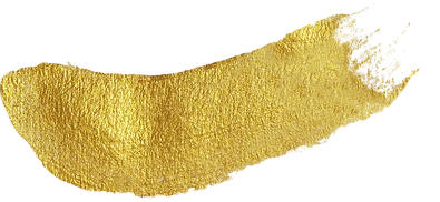 Gold Metallic Brushstroke